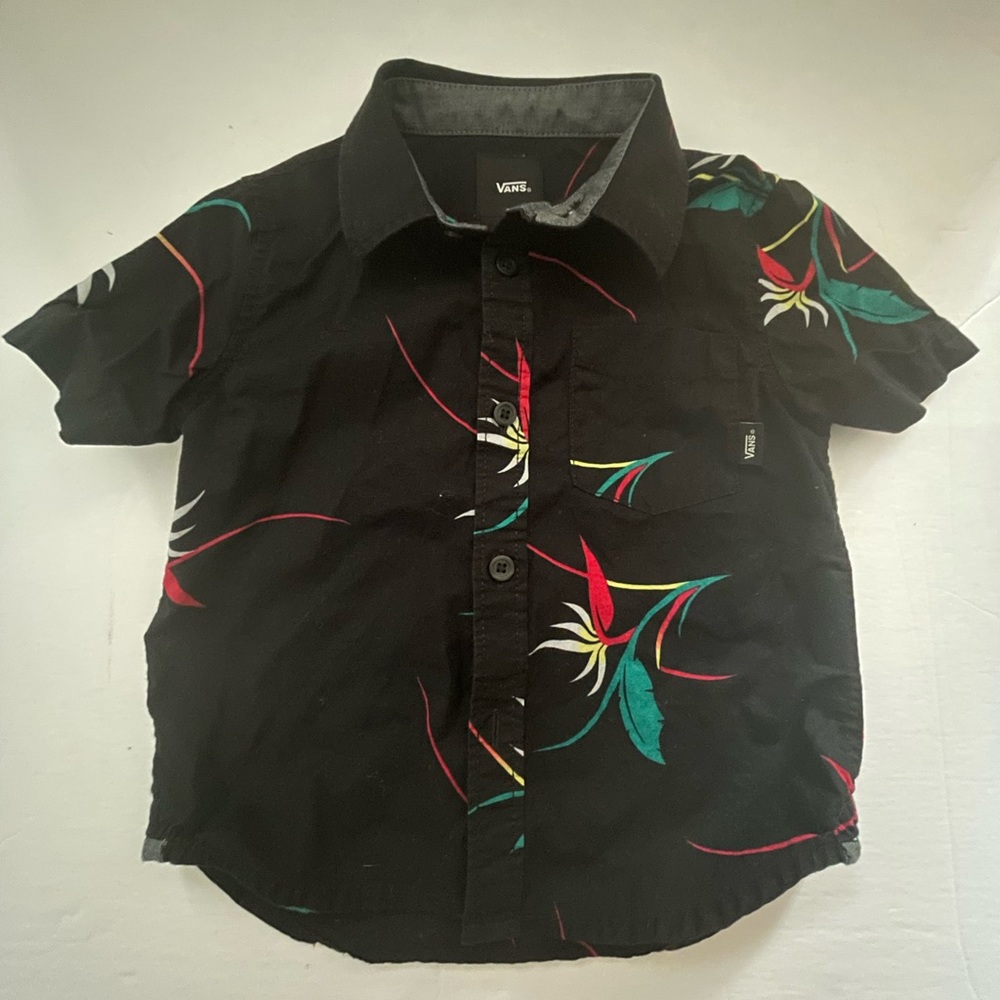 VANS Bird of Paradise button up shirt